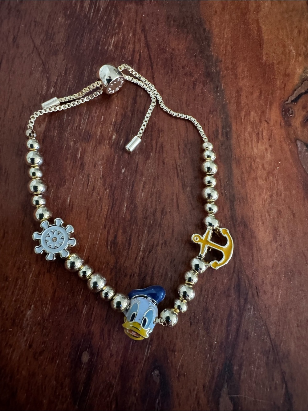 Baublebar Donald Duck Charm bracelet New no tags